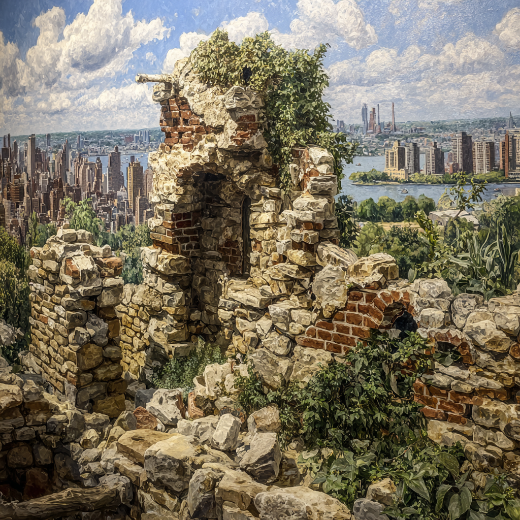 Landschaft Ruinen Und Stadtskyline Natur Vs Stadt | Humor und Schraeges | Themen und Hobbys