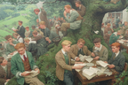 Lesen Denken Junge Männer Studieren Und Lesen Unter Einem Baum In Der Natur | Lesen und Denken | Themen und Hobbys