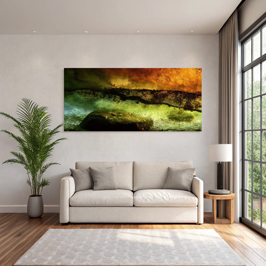Lesen Denken Unterwasser Landschaft Mit Organischen Materialien Und Felsen