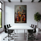 Musikalische Instrumente Vintage Hintergrund Musikblatter