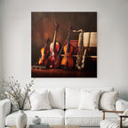 Musikinstrumente Arrangement Stimmungsvoll