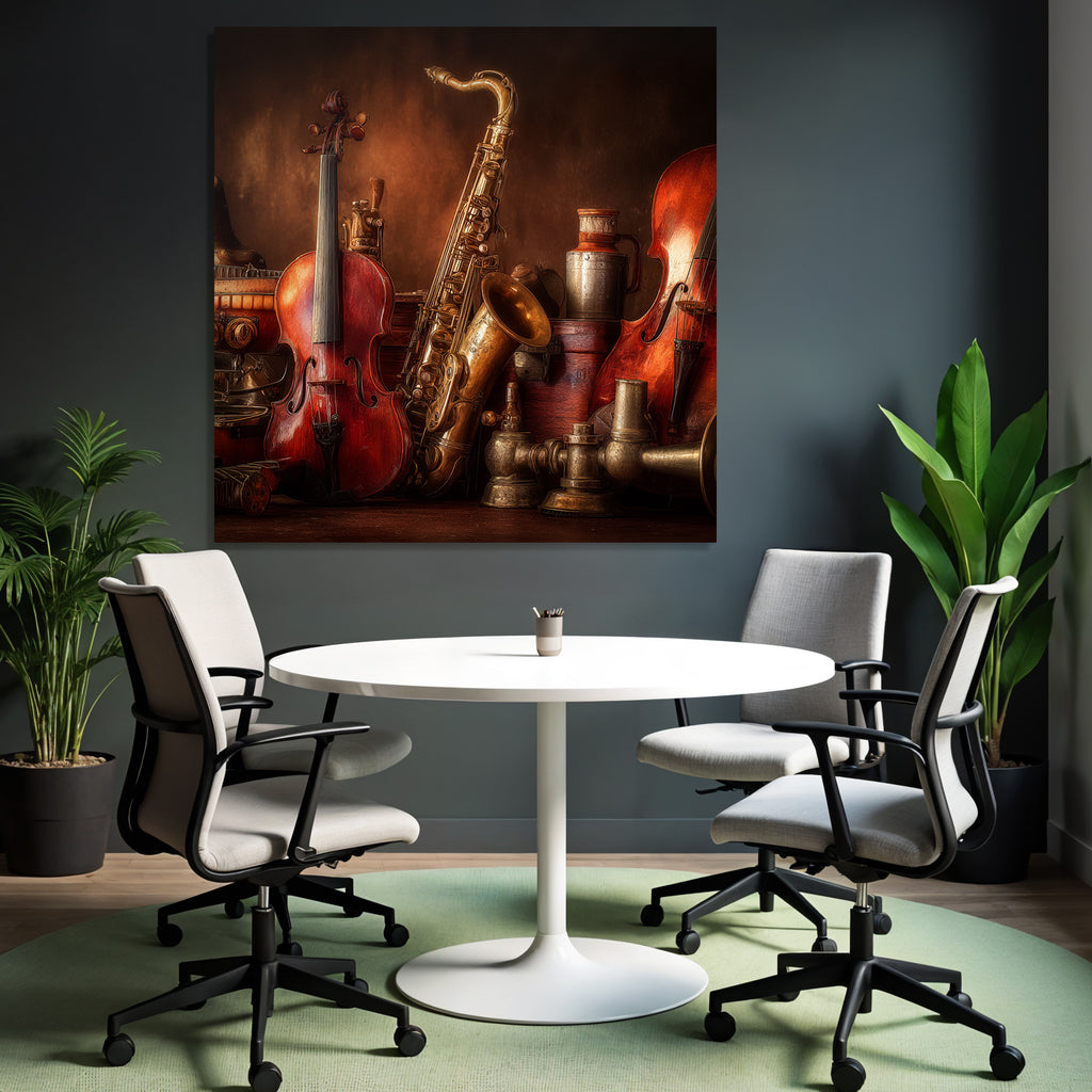 Musikinstrumente Vintage Atmosphäre