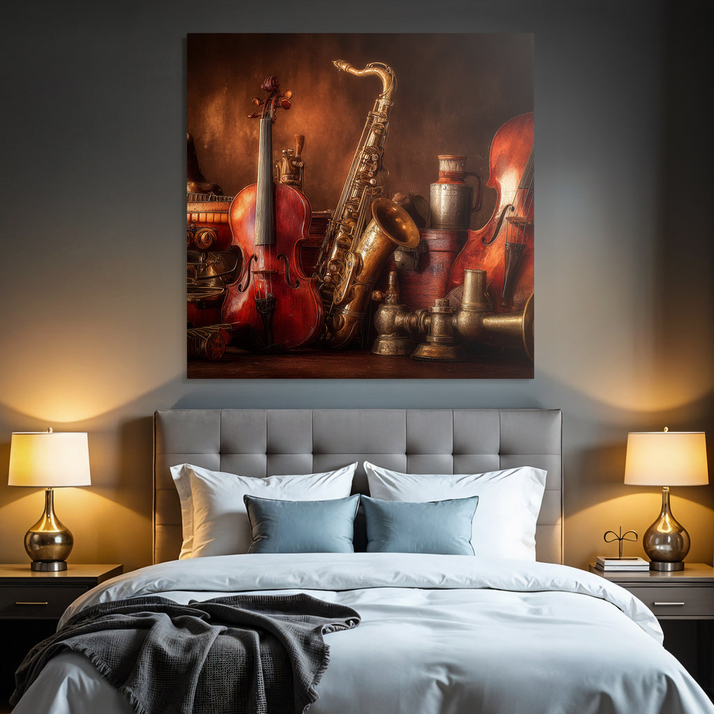 Musikinstrumente Vintage Atmosphäre