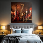 Musikinstrumente Vintage Atmosphäre