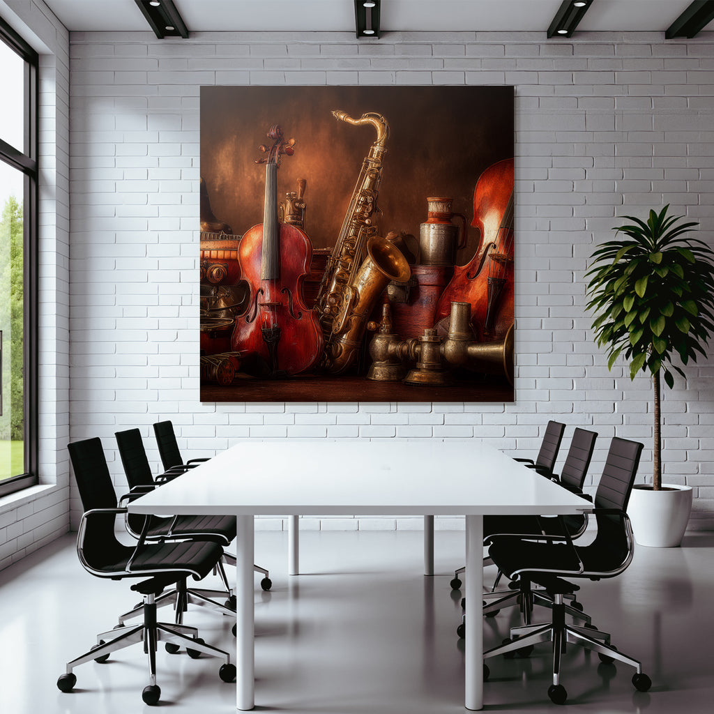 Musikinstrumente Vintage Atmosphäre