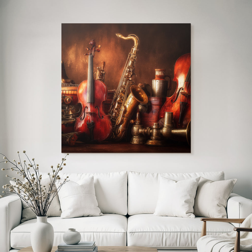 Musikinstrumente Vintage Atmosphäre