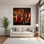 Musikinstrumente Vintage Atmosphäre