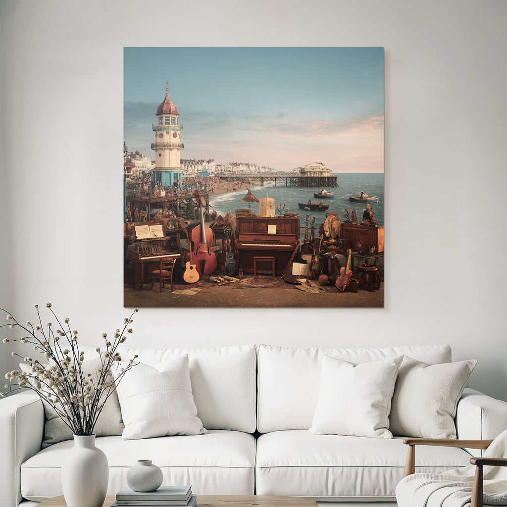 Strand Musik Kultur Historischer Pier Beach Life