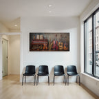 Musikalische Instrumente Sammlung Vintage Ästhetik