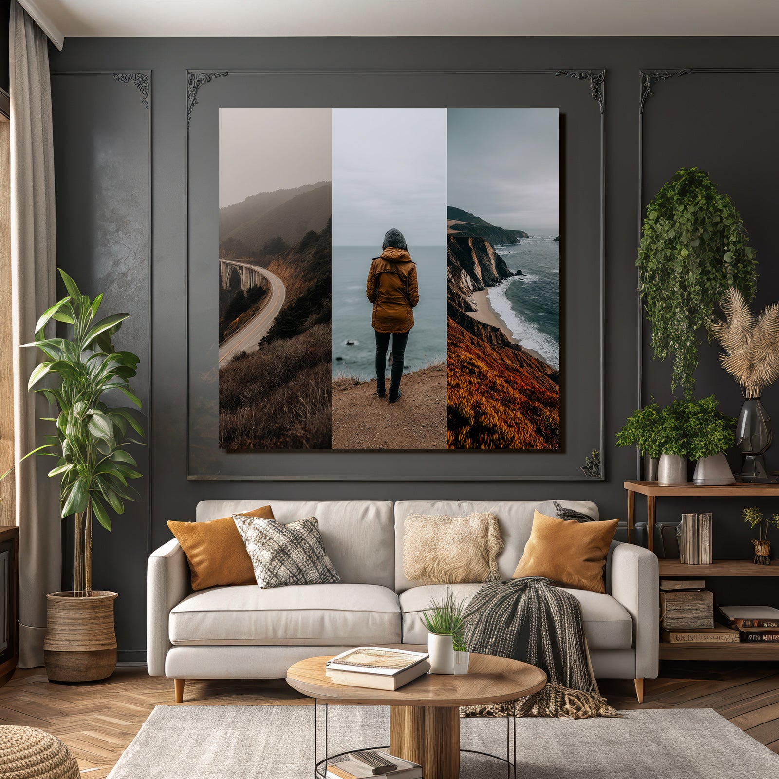 Triptychon Abenteür Natur Landschaften