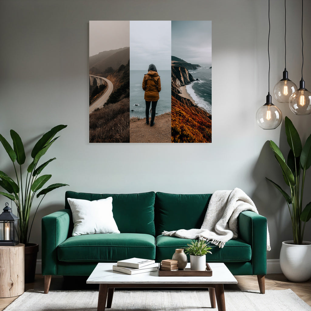 Triptychon Abenteür Natur Landschaften