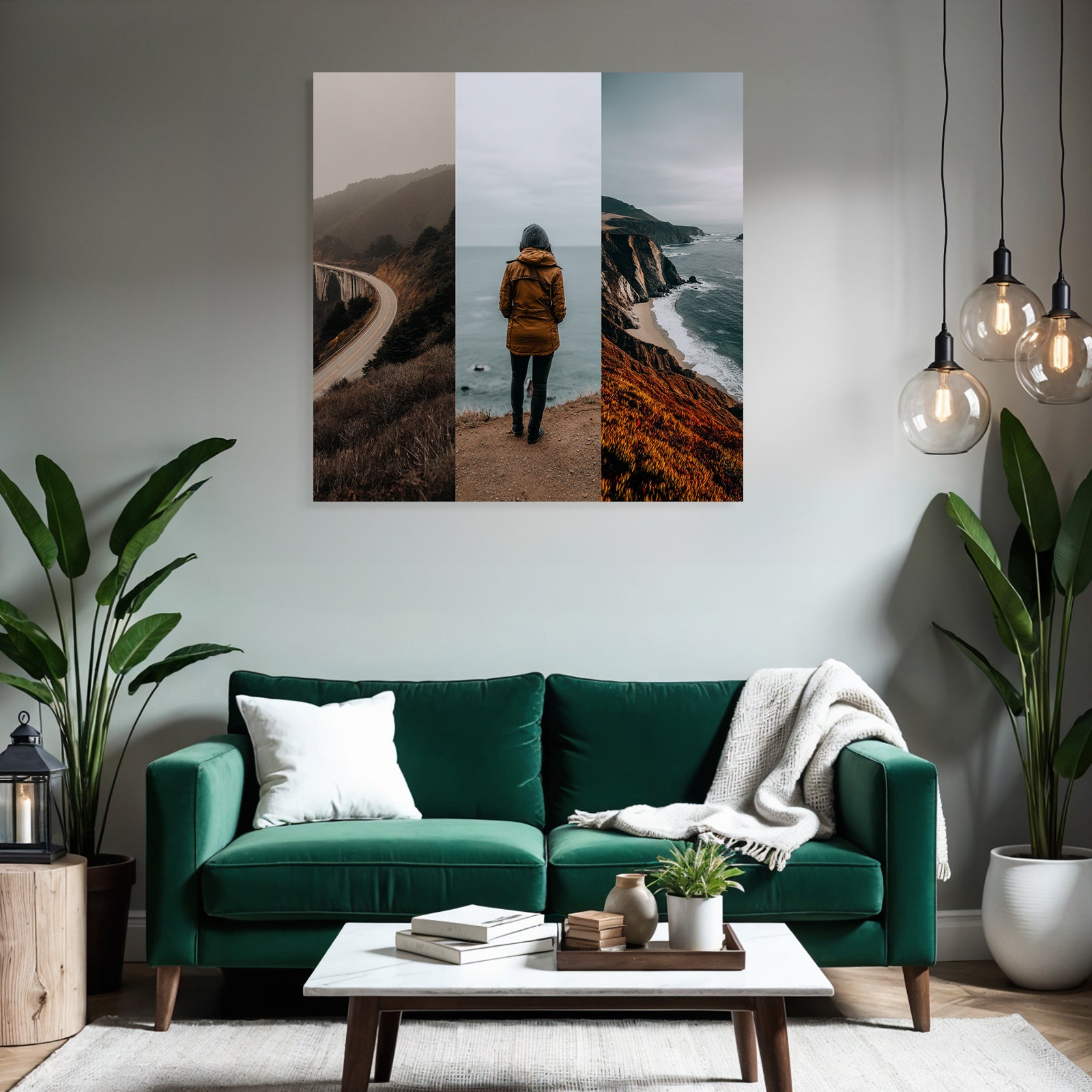 Triptychon Abenteür Natur Landschaften