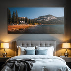 See Mountains Und Haus In Der Natur Landscape