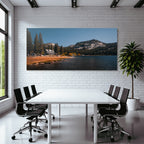 See Mountains Und Haus In Der Natur Landscape
