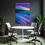 Fliessende Farben Wellen Bewegung Abstracte Kunst