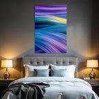 Fliessende Farben Wellen Bewegung Abstracte Kunst