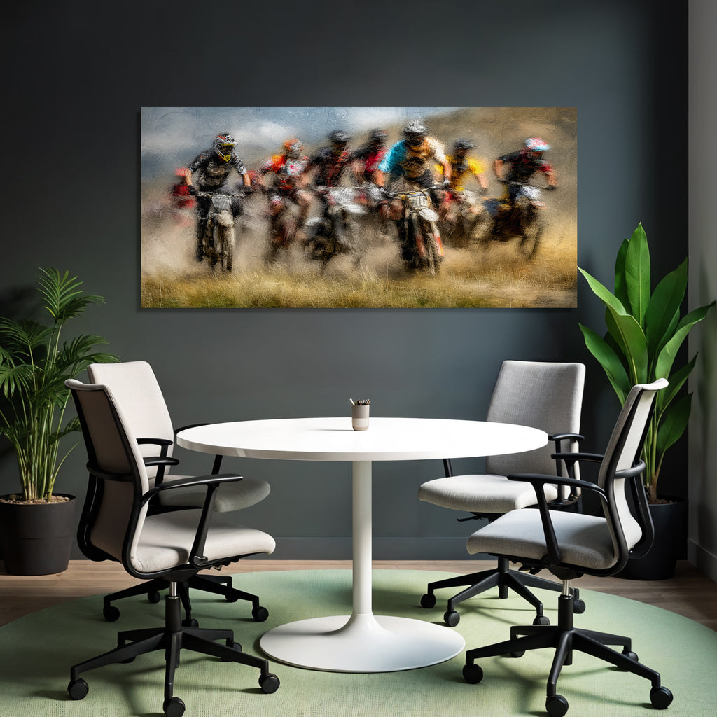 Motocross Rider Race Dirt Bikes Action Wettbewerb Aussenaufnahme
