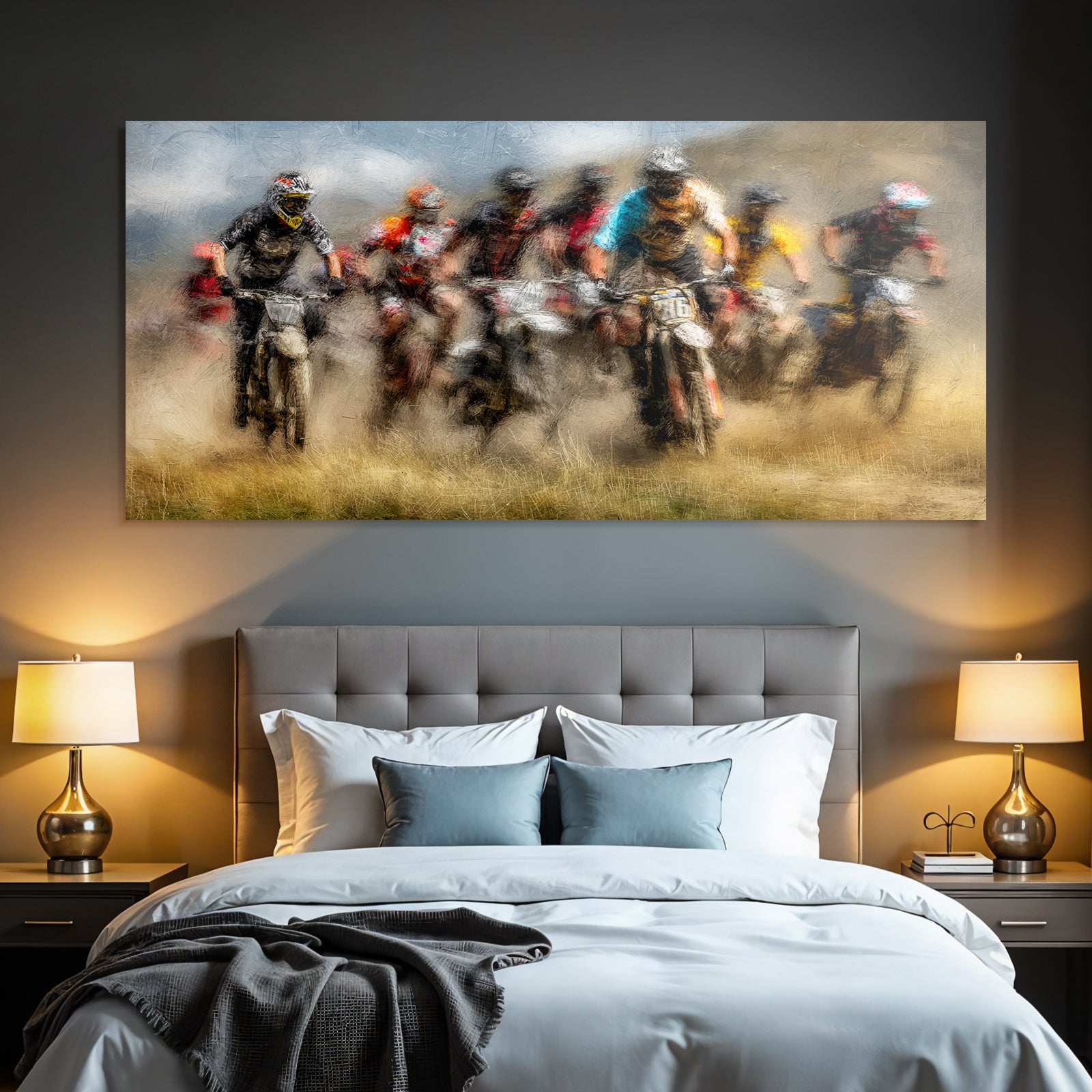 Motocross Rider Race Dirt Bikes Action Wettbewerb Aussenaufnahme