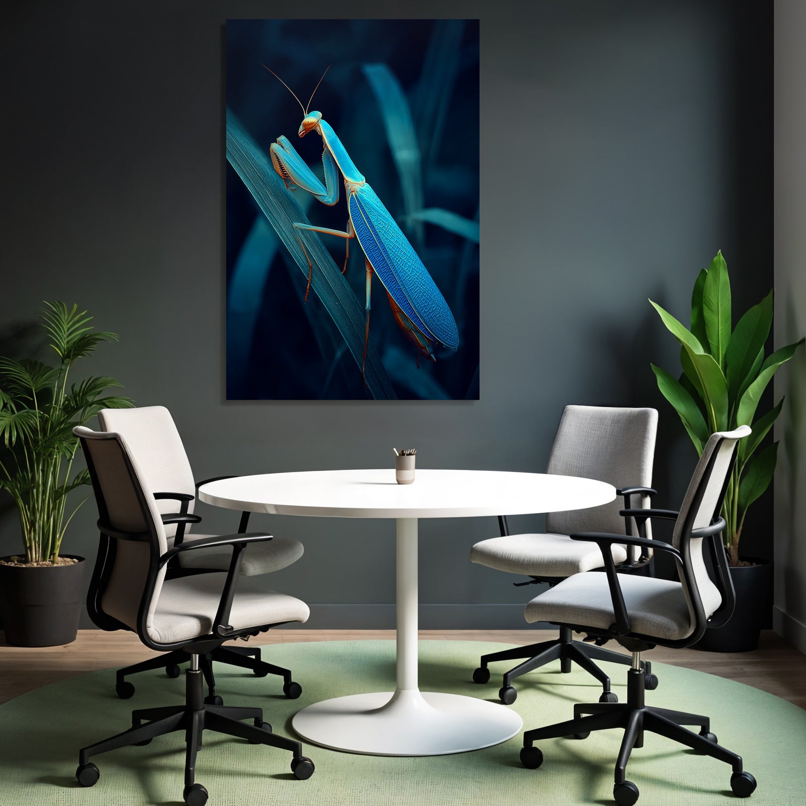 Gottesanbeterin Digital Kunstwerk