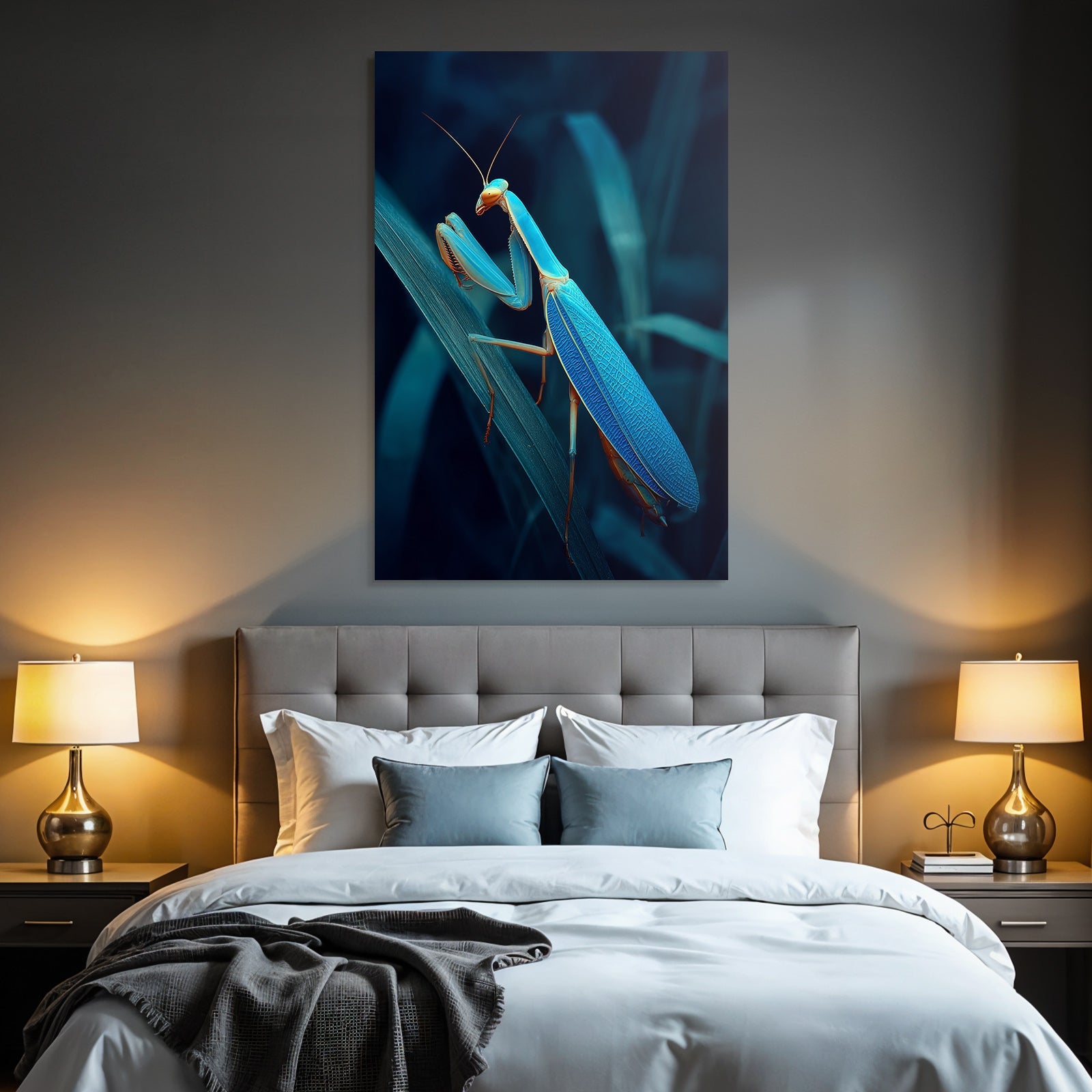 Gottesanbeterin Digital Kunstwerk