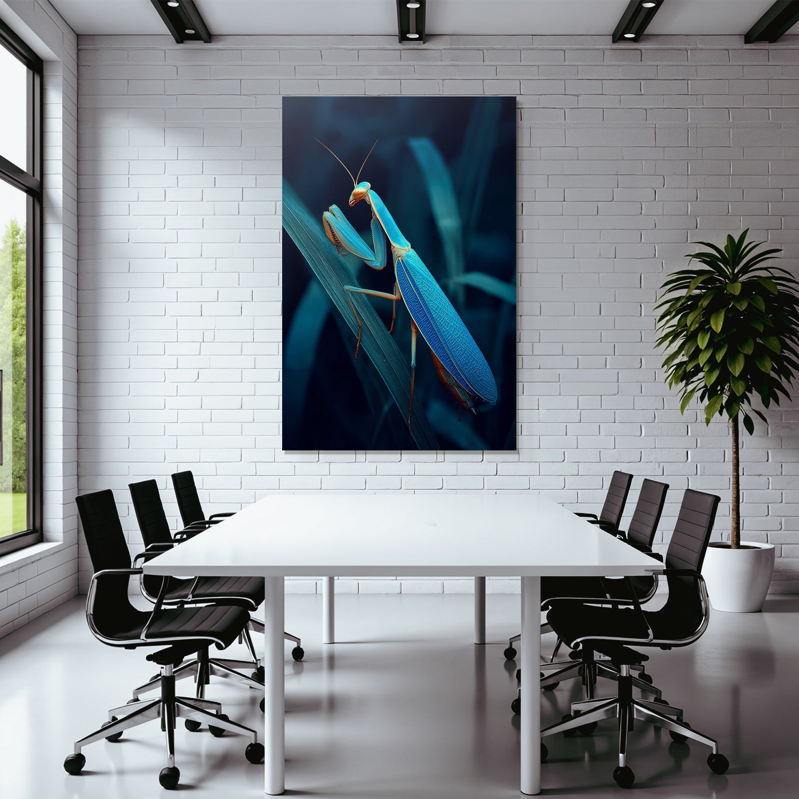 Gottesanbeterin Digital Kunstwerk