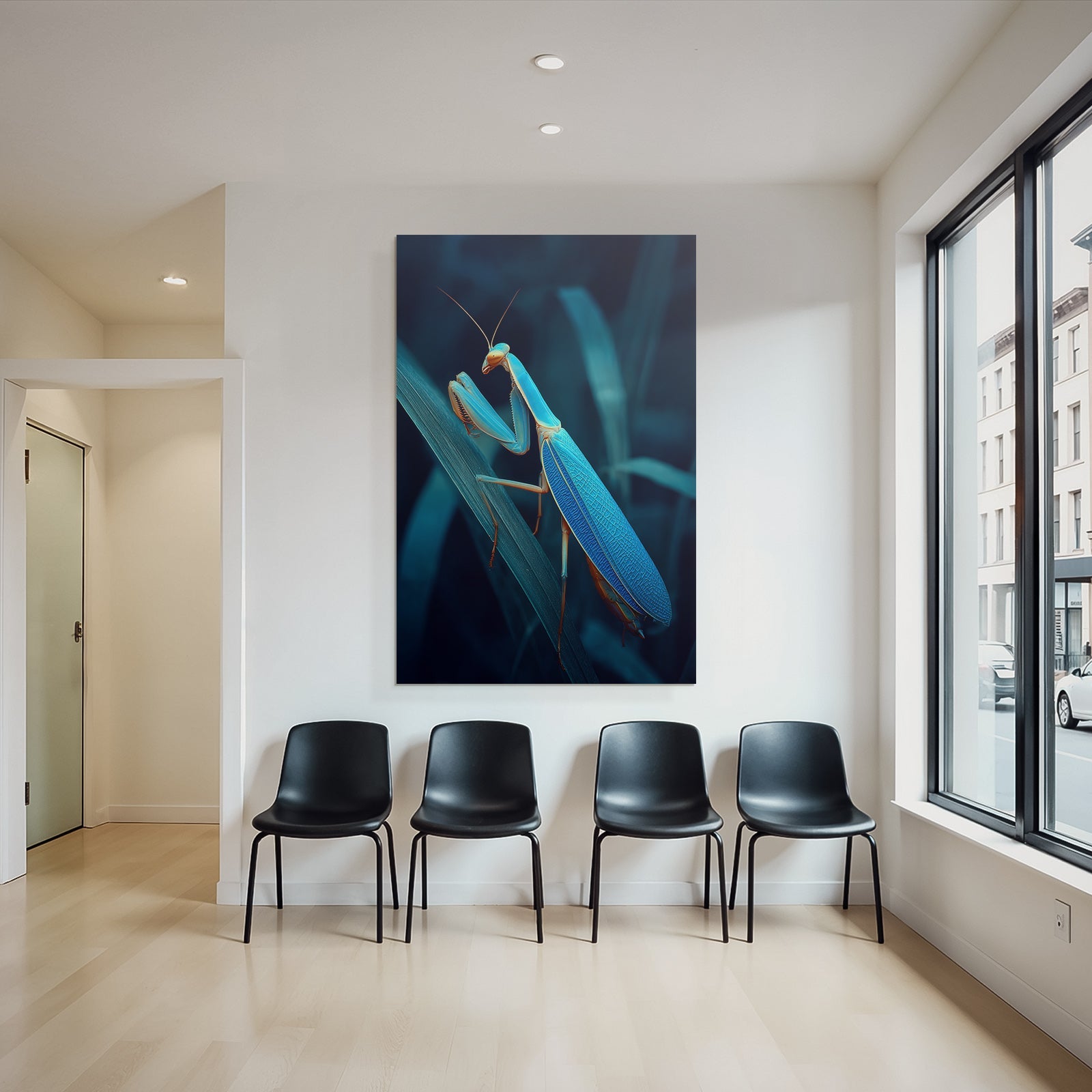 Gottesanbeterin Digital Kunstwerk