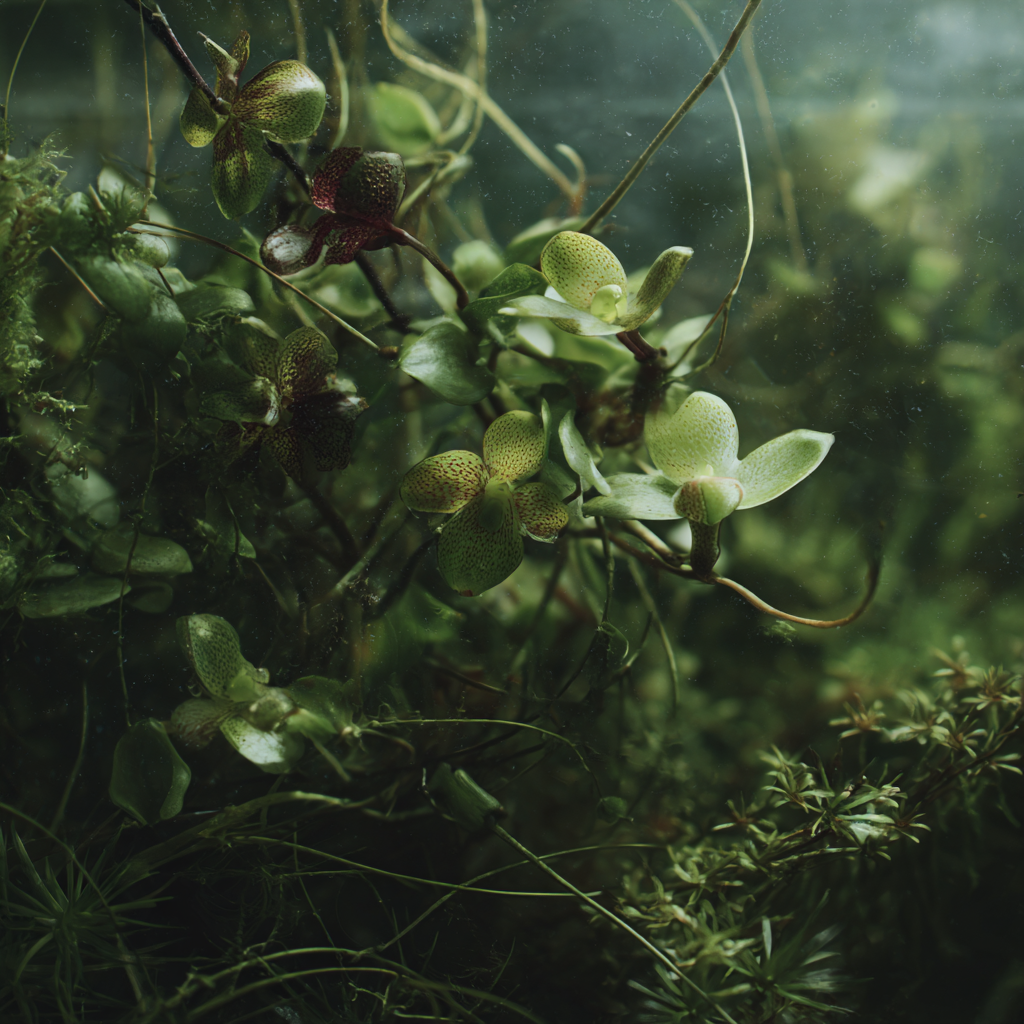 Gruner Pflanzgarten Mit Orchideen | Insekten und Amphibien | Tiere