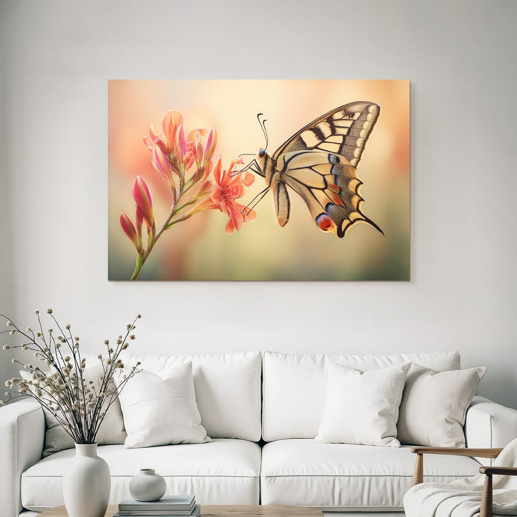 Schmetterling Auf Blume