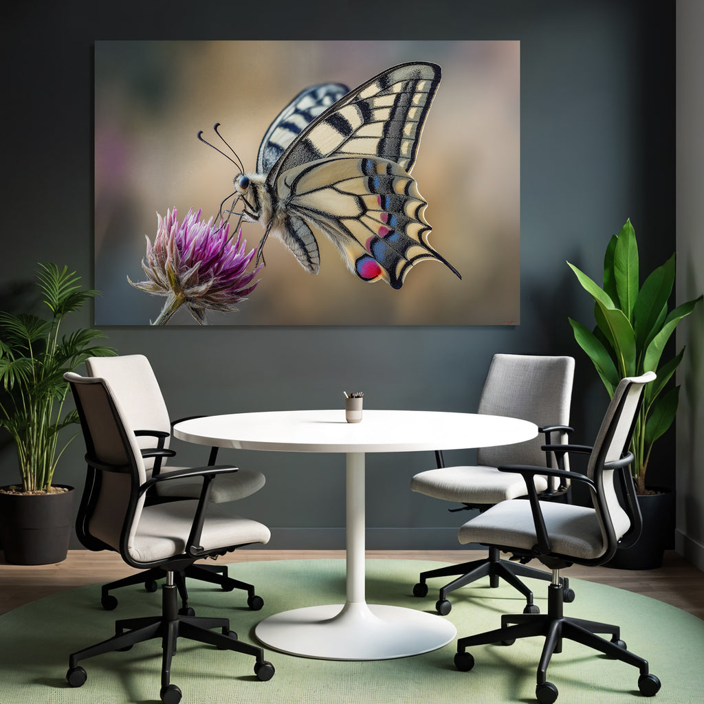 Schmetterling Blume Nahaufnahme