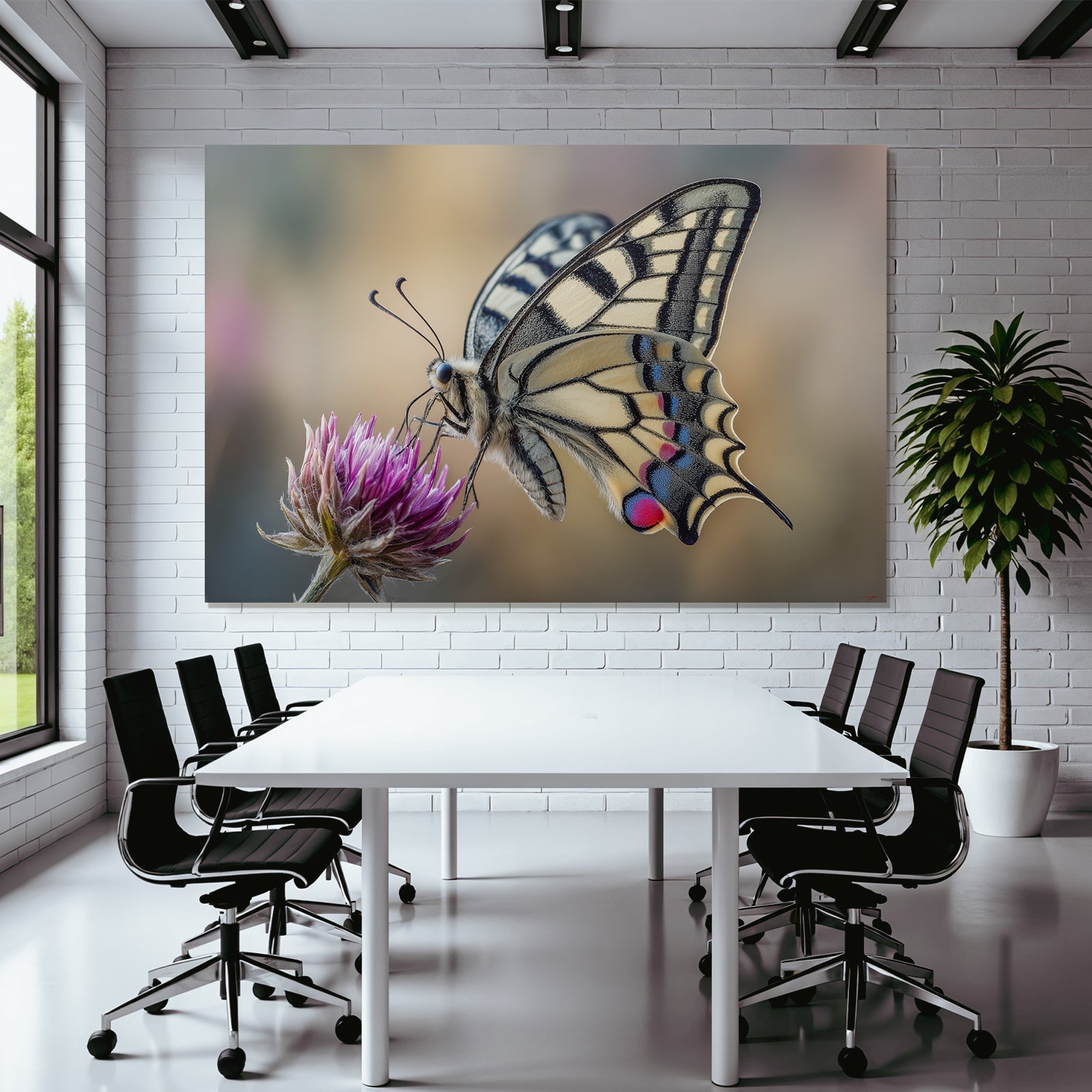 Schmetterling Blume Nahaufnahme