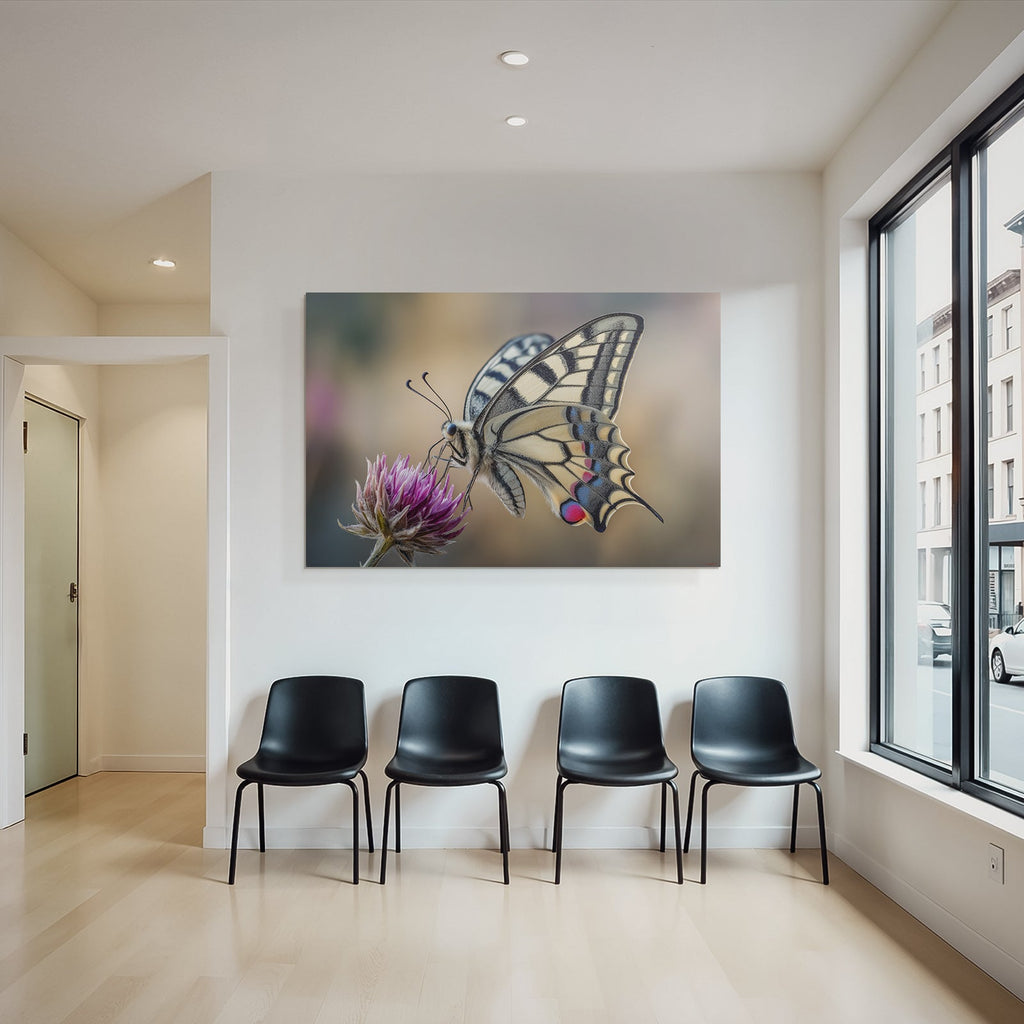 Schmetterling Blume Nahaufnahme