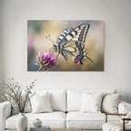 Schmetterling Blume Nahaufnahme