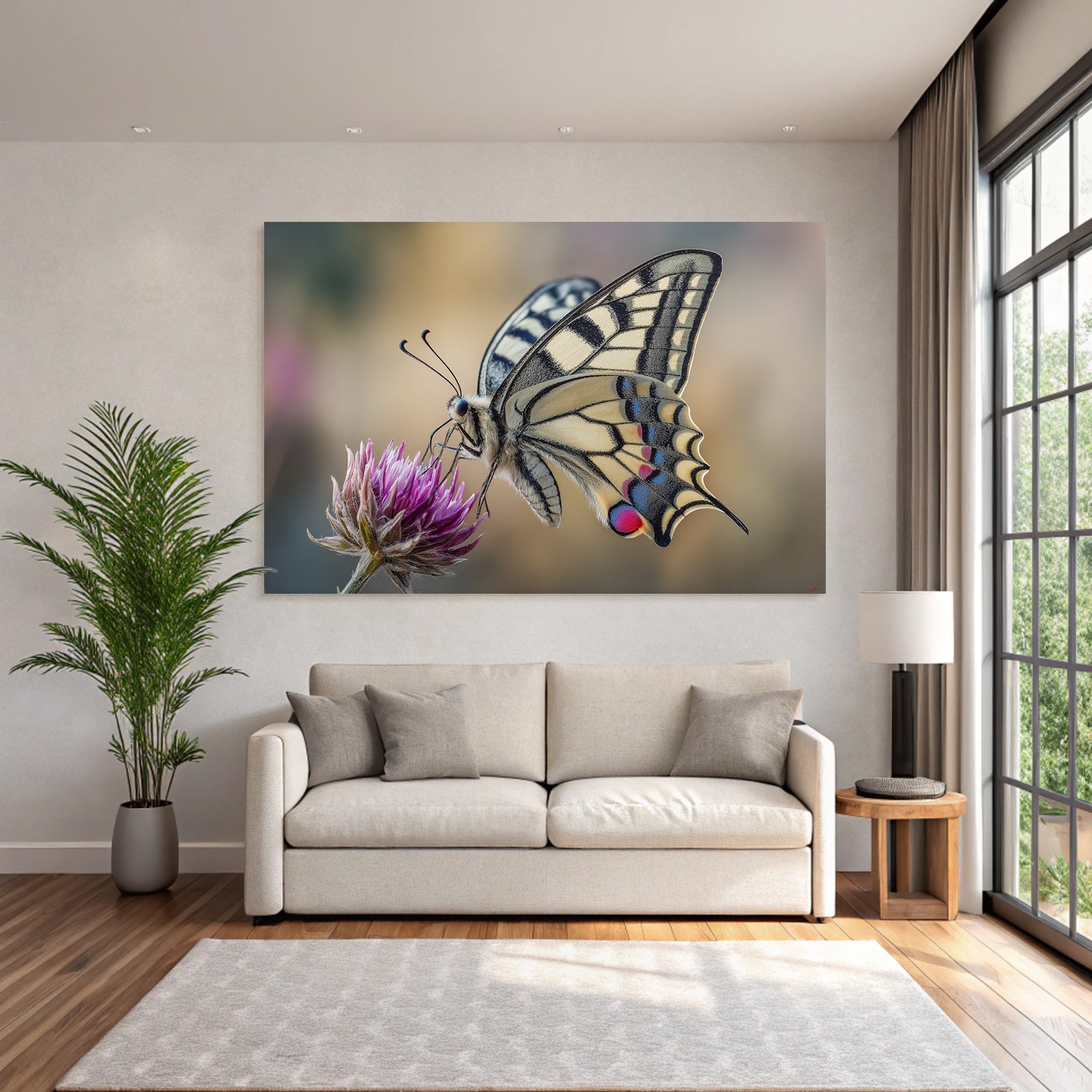 Schmetterling Blume Nahaufnahme