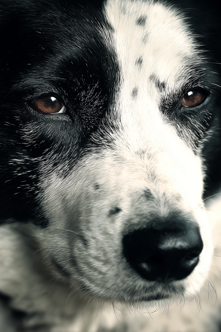 Hundesicht Nähe Mit Fell Und Augen | Katzen und Hunde | Tiere