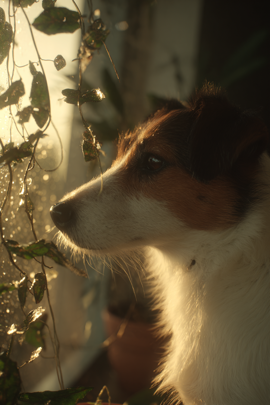 Hund Profil In Der Sonne | Katzen und Hunde | Tiere