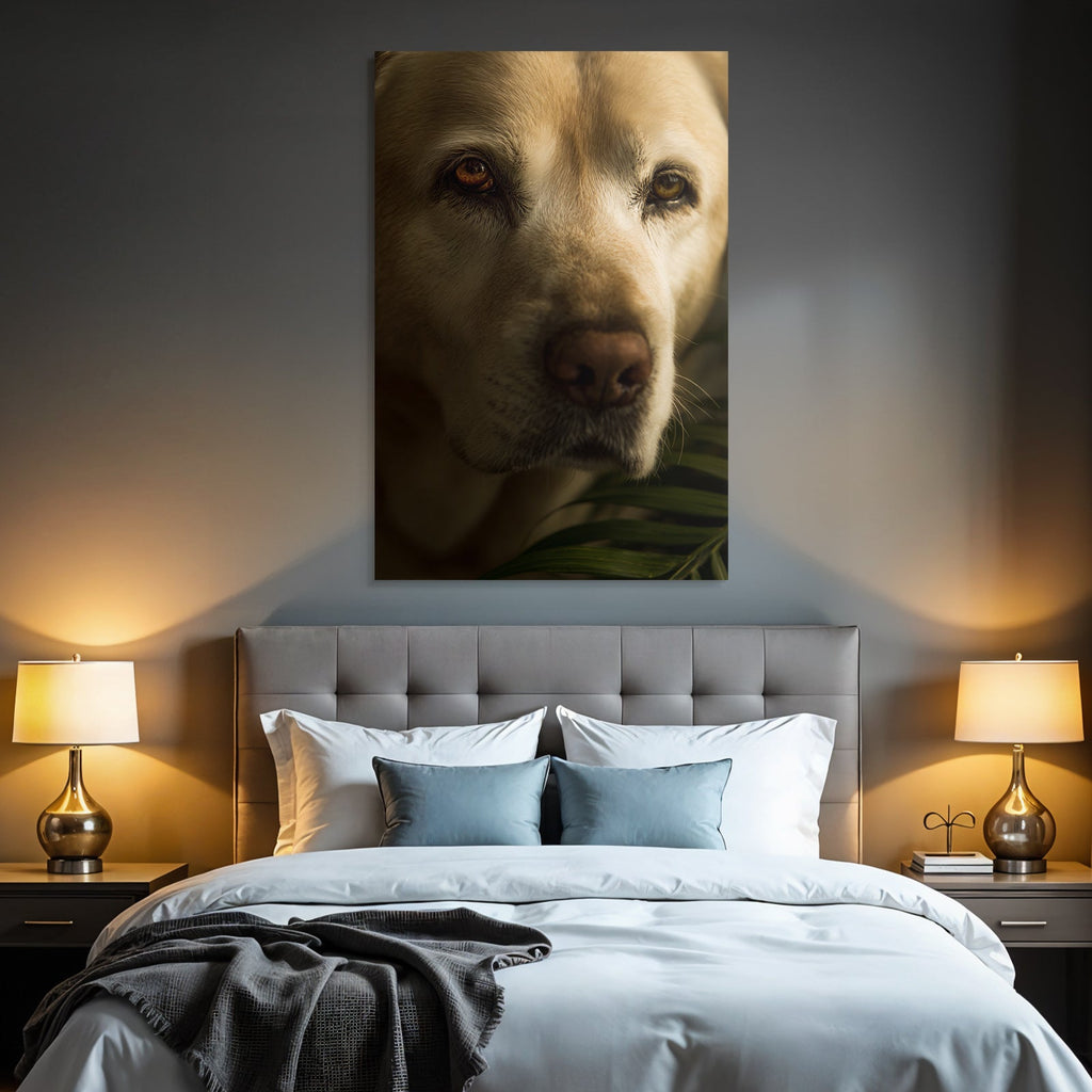 Hundeaugen Und Nase In Der Natur