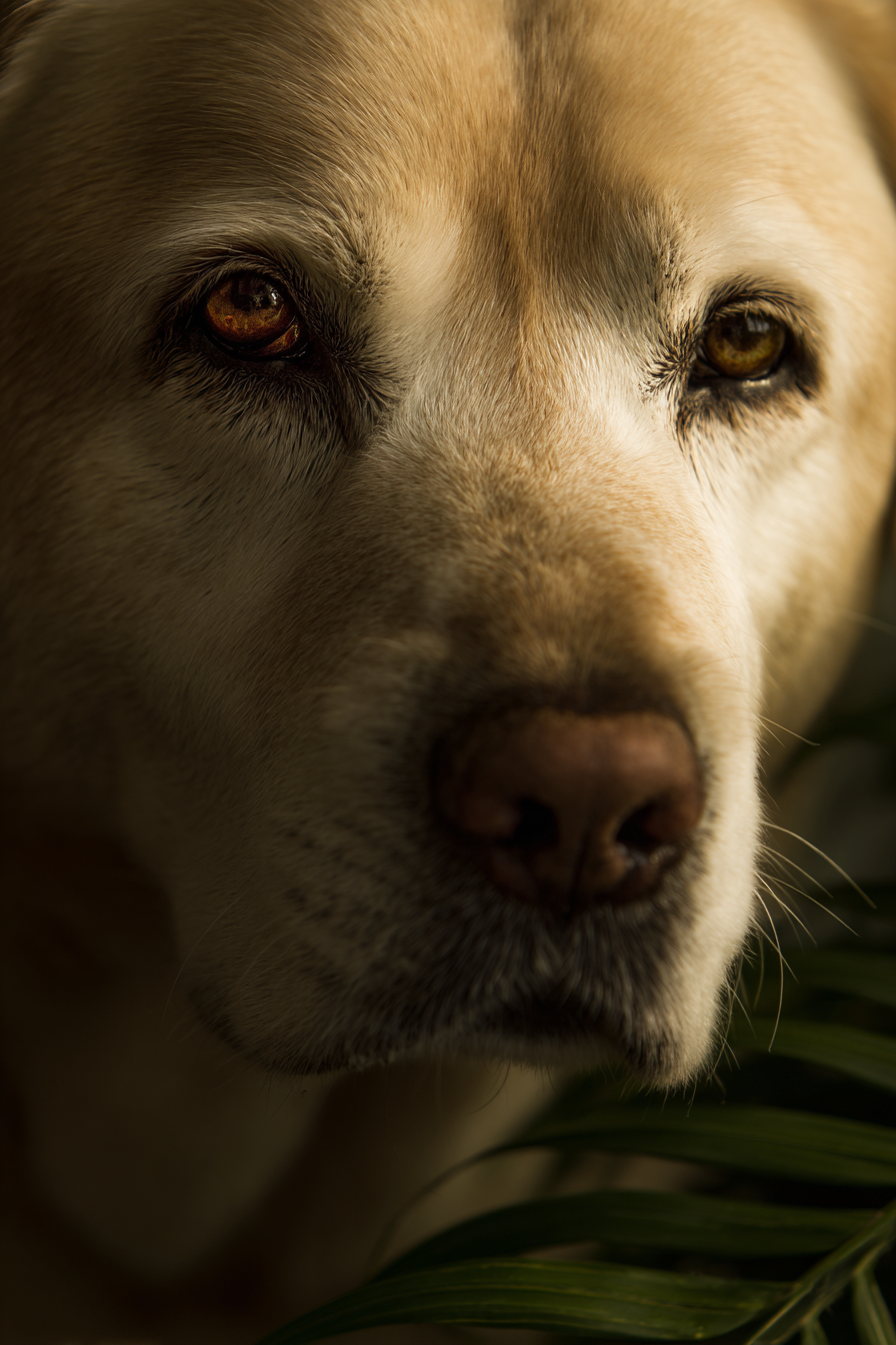 Hundeaugen Und Nase In Der Natur | Katzen und Hunde | Tiere
