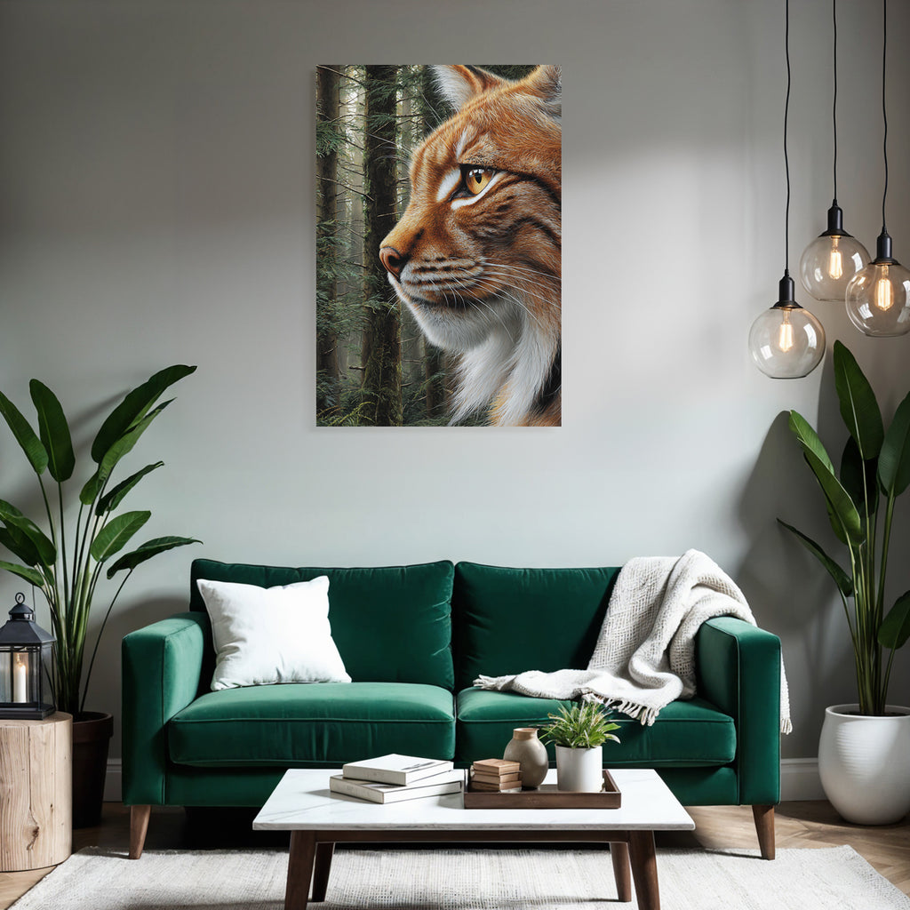 Lynx Im Wald Details