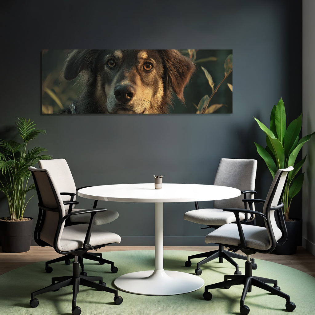 Hund Portrait In Natur
