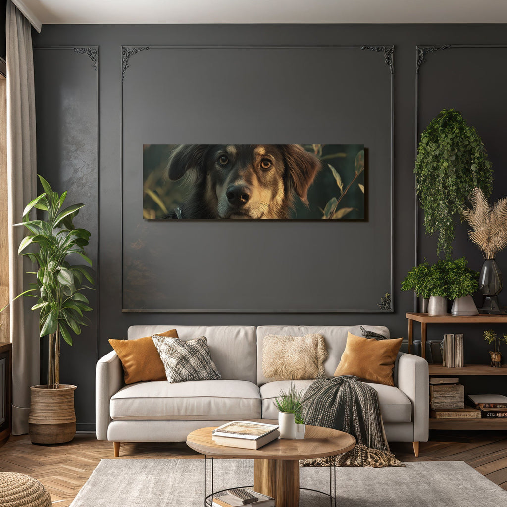 Hund Portrait In Natur