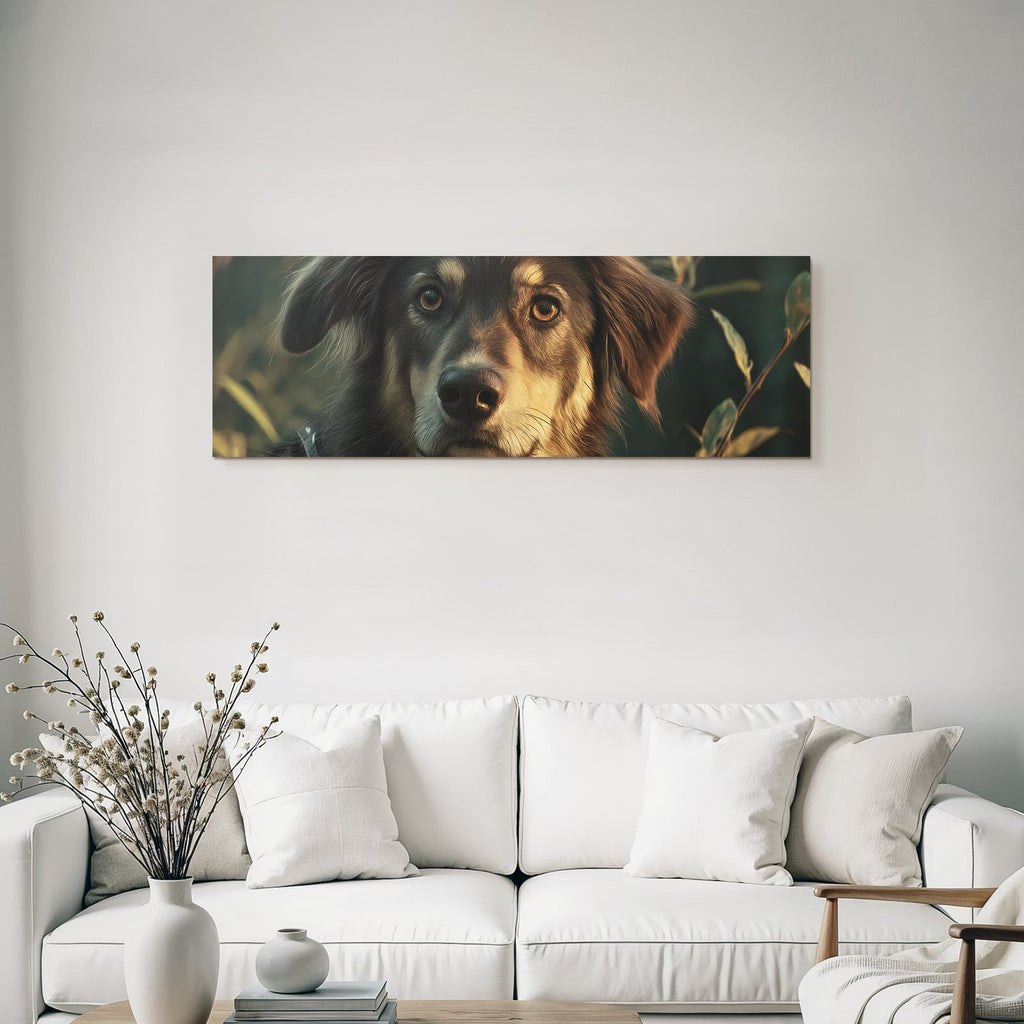Hund Portrait In Natur