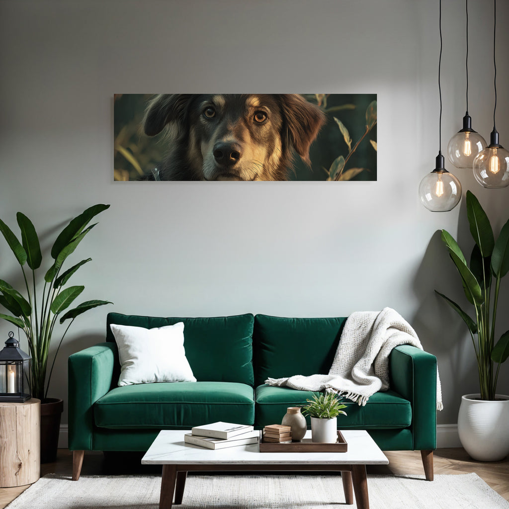Hund Portrait In Natur