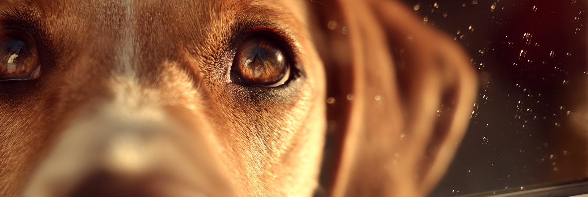 Hundegesicht Auge Und Nase Detailaufnahme | Katzen und Hunde | Tiere