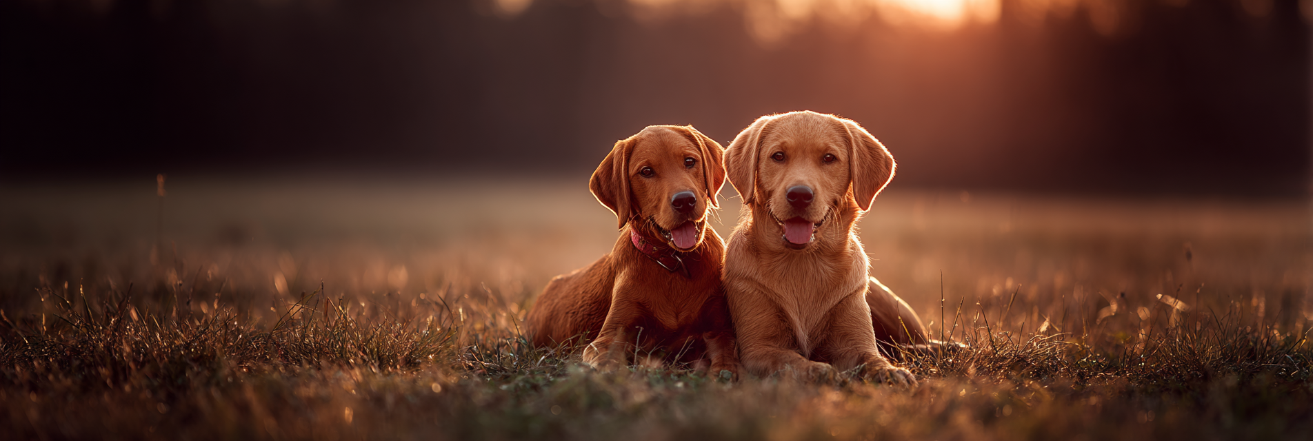 Im Feld Bei Goldener Stunde | Katzen und Hunde | Tiere