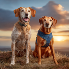 Im Grünen Bei Sonnenuntergang Speckled Und Braun | Katzen und Hunde | Tiere