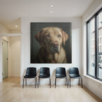 Labrador Retriever Portrait Realistisch Hund Portrait