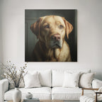 Labrador Retriever Portrait Realistisch Hund Portrait