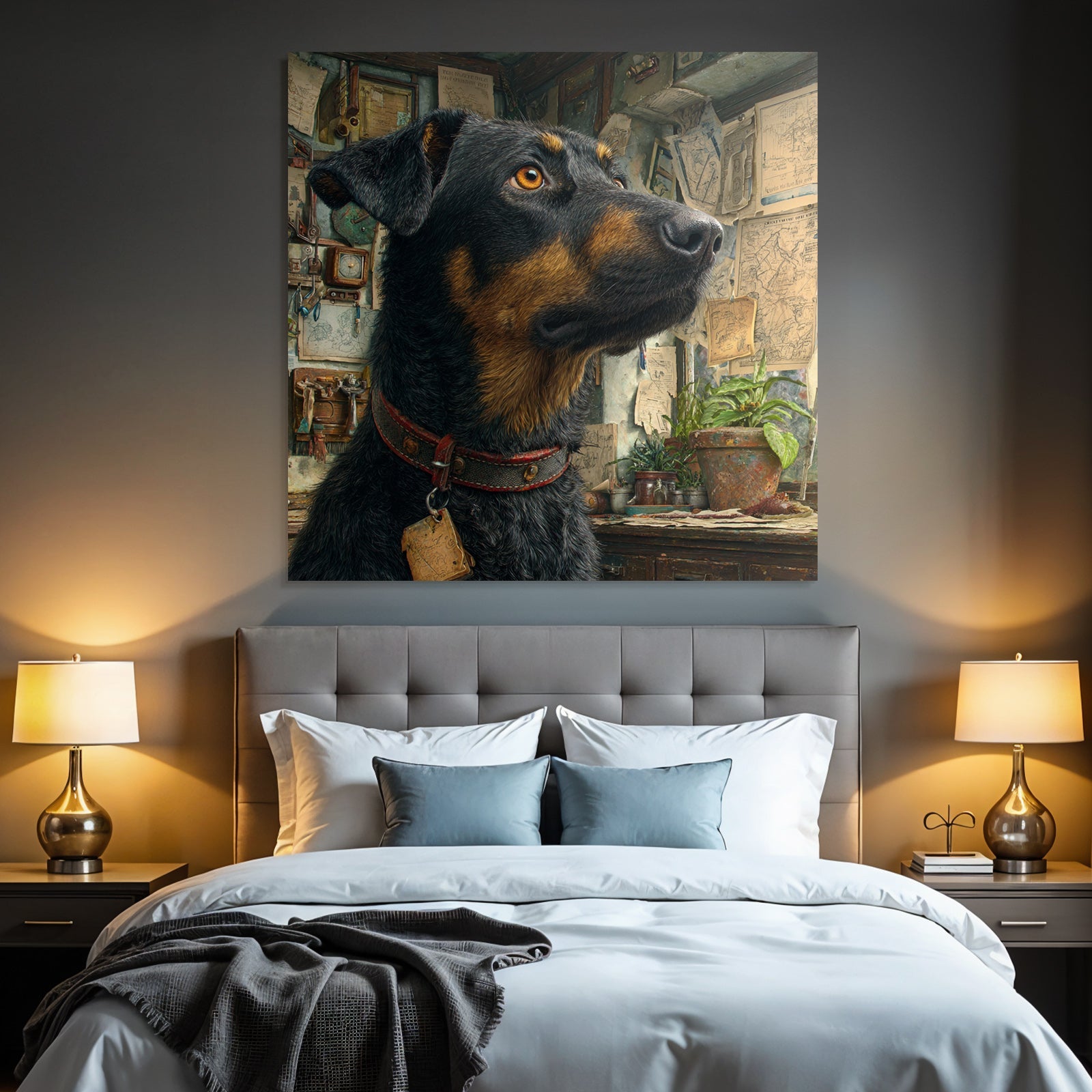 Nahaufnahme Hund Rottweiler Felltextur Ausdruck Dokumente Pflanzen