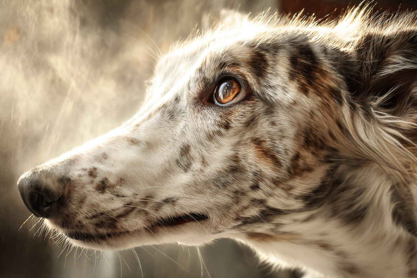 Hund Gestalt Mit Spots Und Einem Markanten Auge | Katzen und Hunde | Tiere