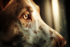 Hundegesicht Nahaufnahme Warm Intim Beobachtung | Katzen und Hunde | Tiere